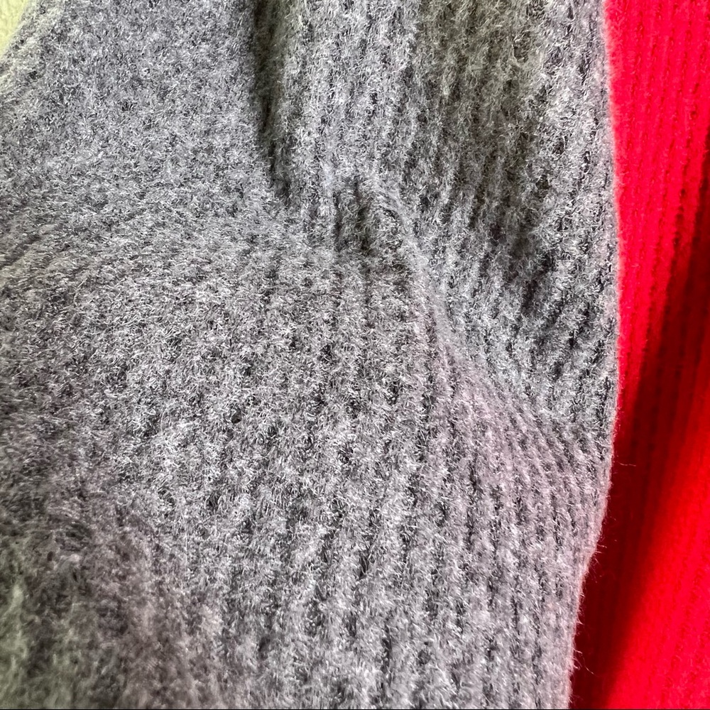 Calvin Klein Mockneck Colorblock Waffle Knit Top Size 2X Plus - Picture 16 of 16